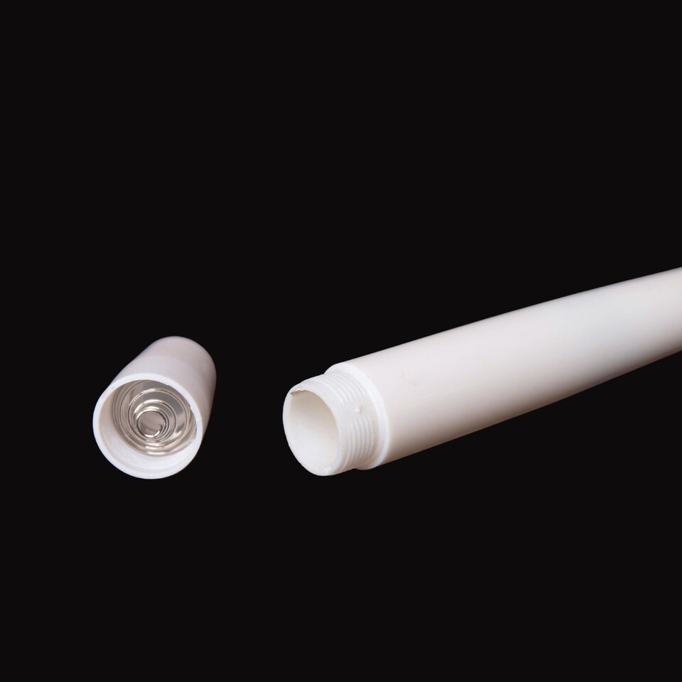 image 1 of Set of 10 15cm Floating White LED Battery Candles in Warm White with Remote Control