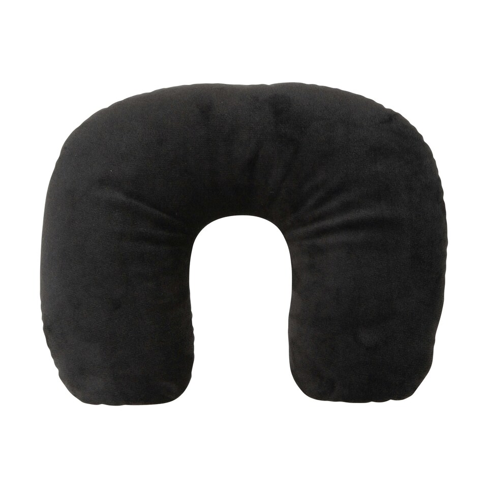 Mountain Warehouse Microbead Travel Pillow - Black - One Size