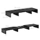 image 7 of Vinsetto Monitor Stand Screen Riser w/ Adjustable Length for Two Laptop Max