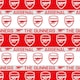 image 3 of Arsenal FC 3m Roll Wrapping Paper