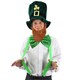 image 1 of Irish Leprechaun Hat, Bow Tie + Braces | Green | 4