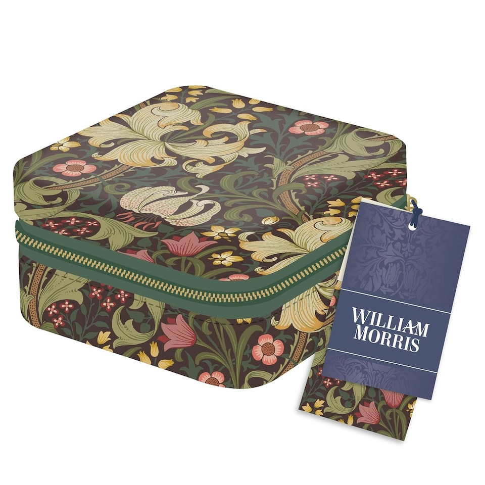 image 1 of Portico Designs William Morris Golden Lily Jewellery Case