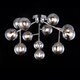 image 2 of Dallas Semi Flush Ceiling Lamp Chrome, 12 Light, G9