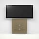 image 3 of Mercury with 2 shelves in raw mdf with bracket Cream | Raw MDF