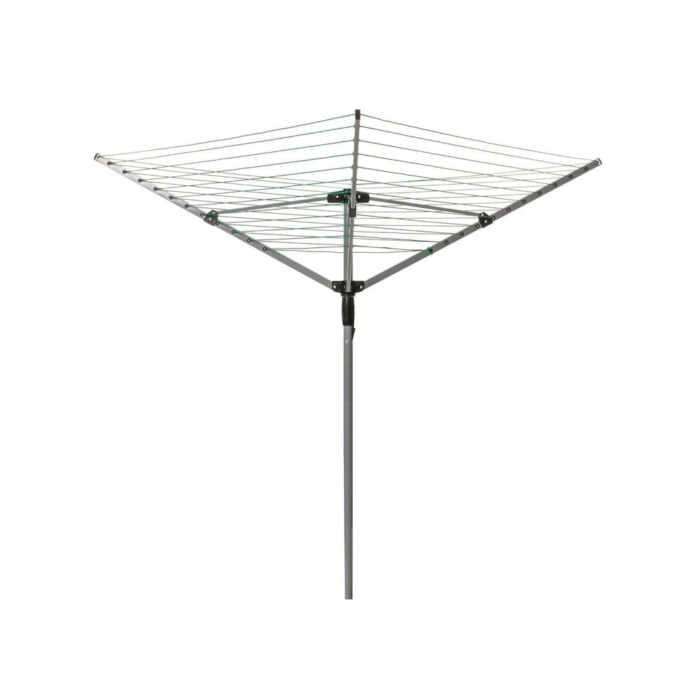image 1 of 4 Arm 50m Steel Rotary Airer / Washing Line Garden