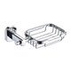 image 2 of Showerdrape Admiralty Chrome Stainless Steel Wall Mounted Soap Basket | Silver | 1