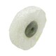 image 2 of G Loose Unstitched Floppy Final Polishing Mop 4" x 0.5" 1 section 3rd Stage