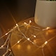 image 4 of 5m Multi Function Battery Operated Vintage Gold LED Fairy Lights Christmas Decorations with Timer