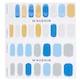 image 3 of Nail Sticker (assorted Colour) - # Pastel Beach Nail - 32pcs Multi
