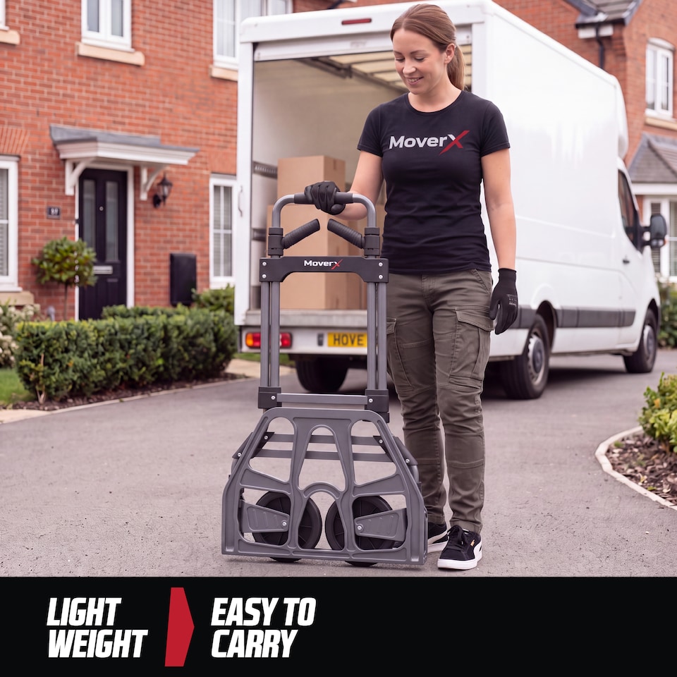 image 1 of MoverX Sack Truck Heavy-Duty Folding Aluminium, Capacity 150kg