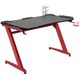 image 1 of HOMCOM Gaming Desk with Gamepad Holder Cup Holder Headphone Hook