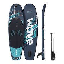 Wave Surf 3.0 Inflatable Paddle Board (SUP), 8'6", Navy