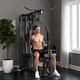 image 2 of SPORTNOW Home Gym Machine Compact Multi Gym with 45kg Weight Stack