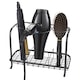 image 1 of House of Home Freestanding Hair Dryer & Straighteners Holder Storage Stand Cable Tidy in Black