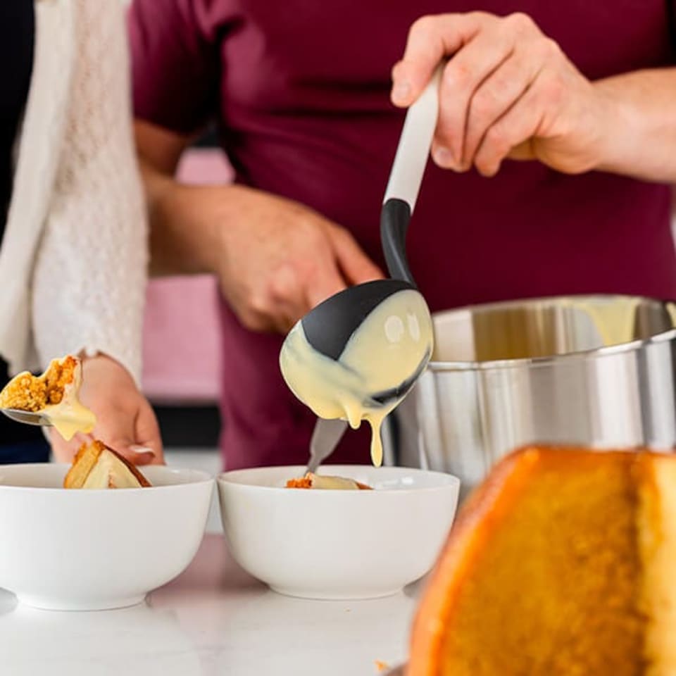 image 1 of KitchenAid Classic Ladle Porcelain White