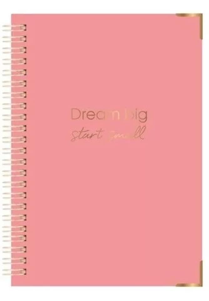 image 1 of Pink Hardback Mind & Wellness Journal