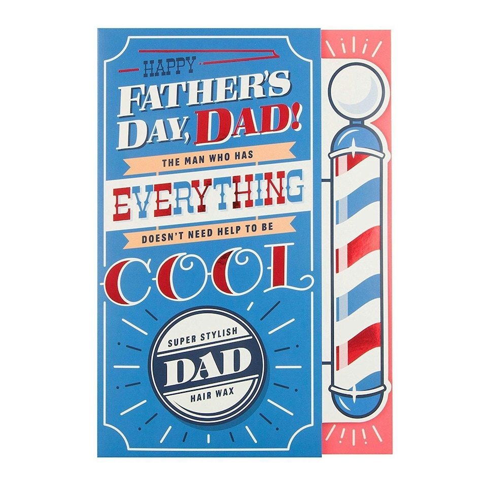 image 1 of Dad Pop Up Father's Day Hallmark New Card Super Stylish - Medium