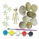 image 4 of KidzMaker - Glow In The Dark - Space Rock Painting
