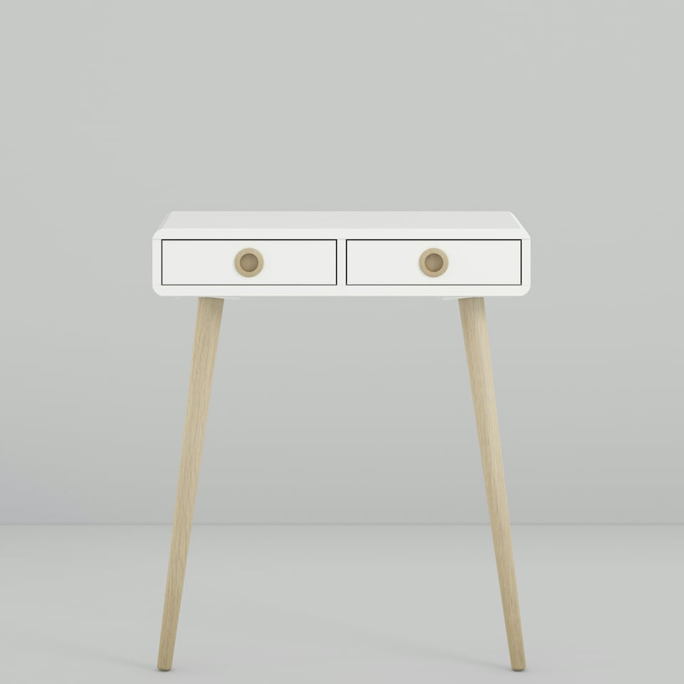 image 1 of Softline Low Hall Table in Off White