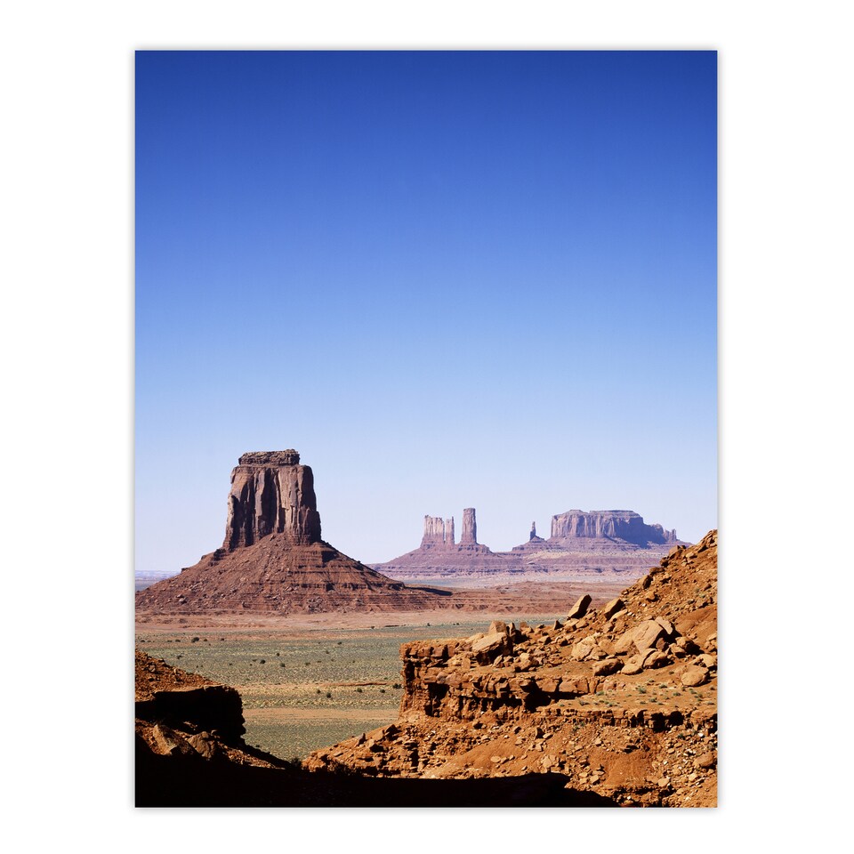 image 1 of Carol M Highsmith Monument Valley Landscape Photograph Framed Wall Art Print A3