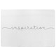 image 1 of Text Inspiration (Rug) White | L