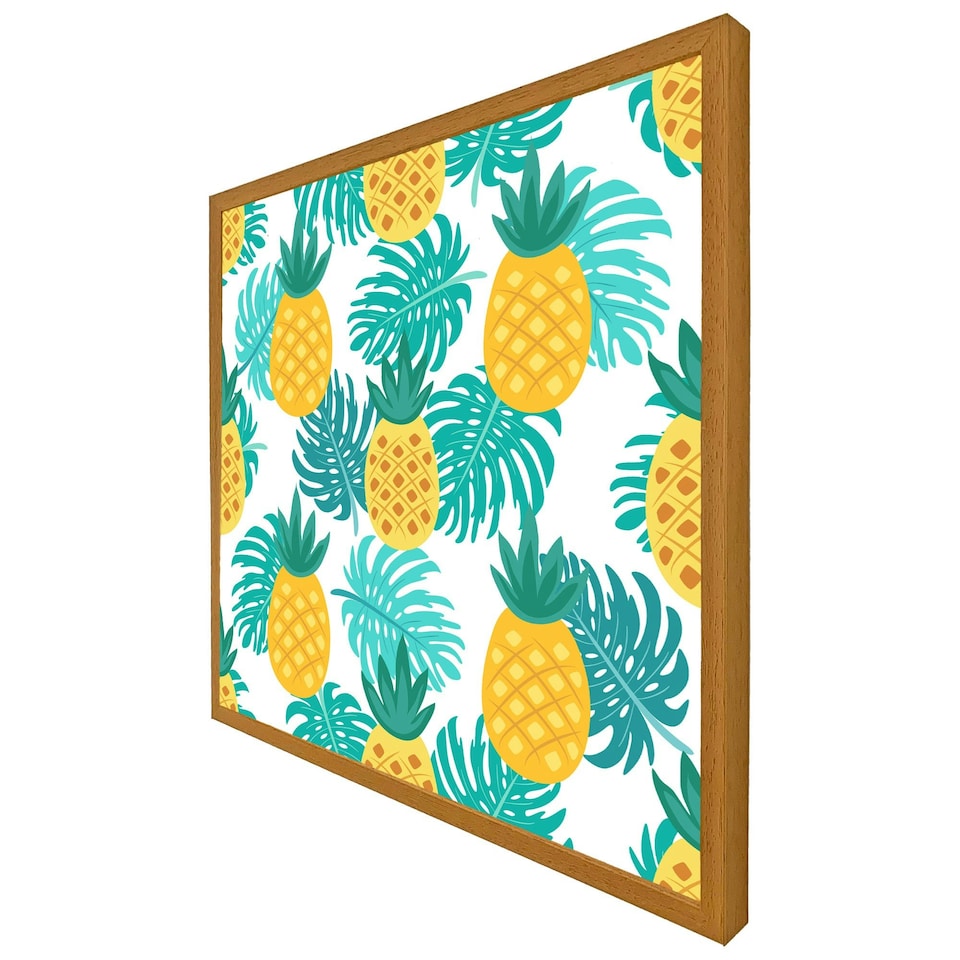 image 1 of Pineapples (Picutre Frame) Brown | L