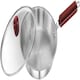 image 1 of Hawkins Triply 3 mm Stainless Steel Frying Pan Glass with Lid