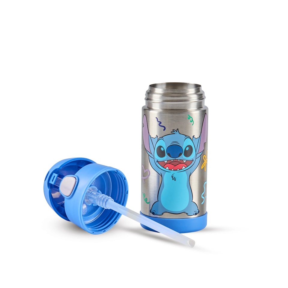 image 1 of Thermos Disney Stitch Funtainer Stainless Steel Bottle 355ml