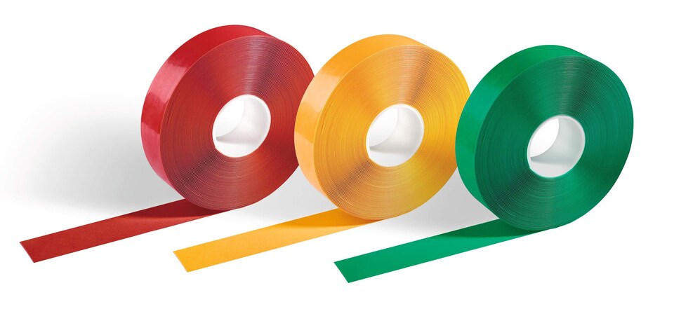 image 1 of Durable DURALINE Slip-Resistant Floor Marking Tape | 50mm x 30m | Red | Red
