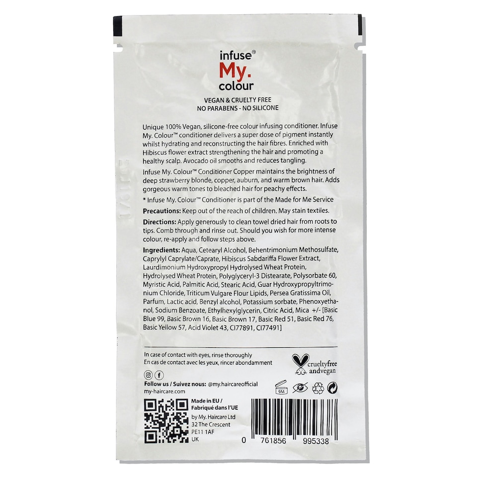 image 1 of Copper Conditioner by Infuse My Colour for Unisex - 15 ml Conditioner