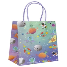 Pack of 12 Space Design Paper Gift Bags