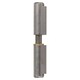 image 3 of Lift Off Bullet Hinge Weld On Brass Bush 16x100mm Heavy Duty Door Hatch 4PK Silver