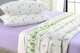 image 3 of Rosebud Flannelette Lilac Double Sheet Set