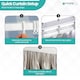 image 6 of Plastic Curtain Hook, Strong & Durable White Curtain Hooks - 50pcs