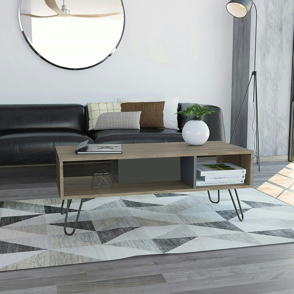image 1 of Core Products Vegas, Coffee Table H40cm x W101.1cm x D45cm Brown