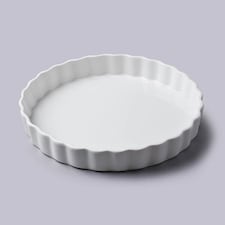 W.M.Bartleet & Sons Round Fluted Flan Dish 27cm