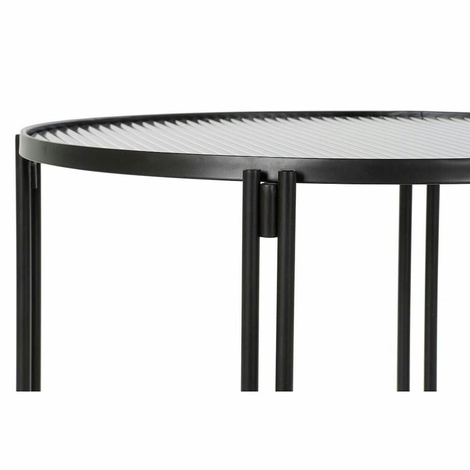 image 1 of Centre Table DKD Home Decor Metal Crystal 63 x 63 x 46 cm N/A
