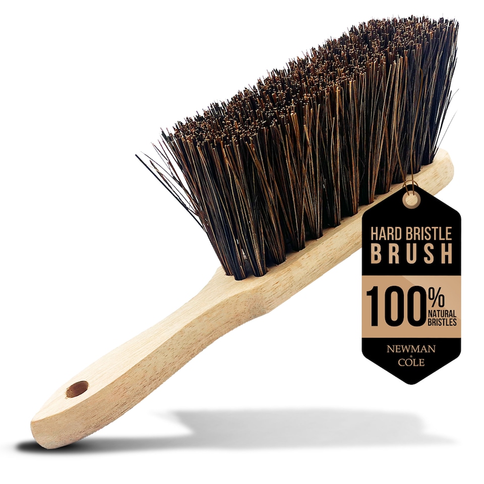 image 1 of Newman and Cole Natural Bassine Wooden Hand Brush