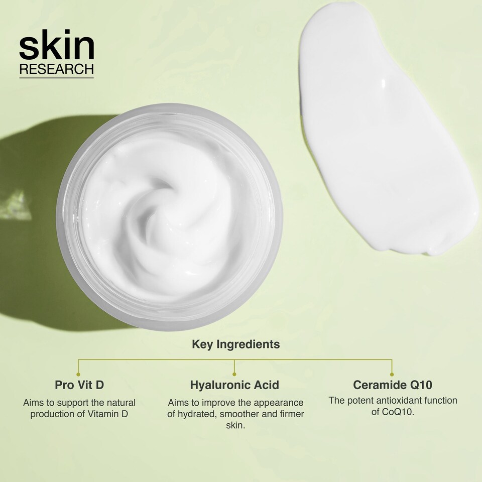 image 1 of Skin Research Anti-Ageing Vitamin D & Ceramide Q10 Mask 50ml x 2 Duo Set