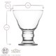 image 3 of LAV Orion Glass Ice Cream Bowls - 255ml - Pack of 6 | Clear | Clear