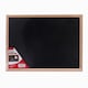 image 1 of Wood Framed Magnetic Writing Black Board 30 x 40cm