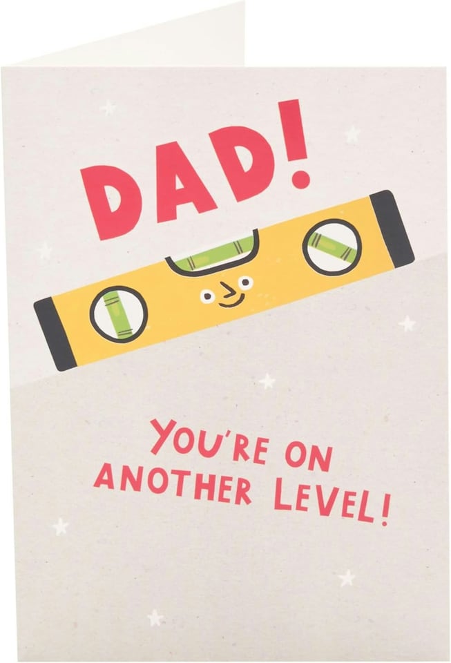 image 1 of Funny Another Level Design Dad Birthday Card