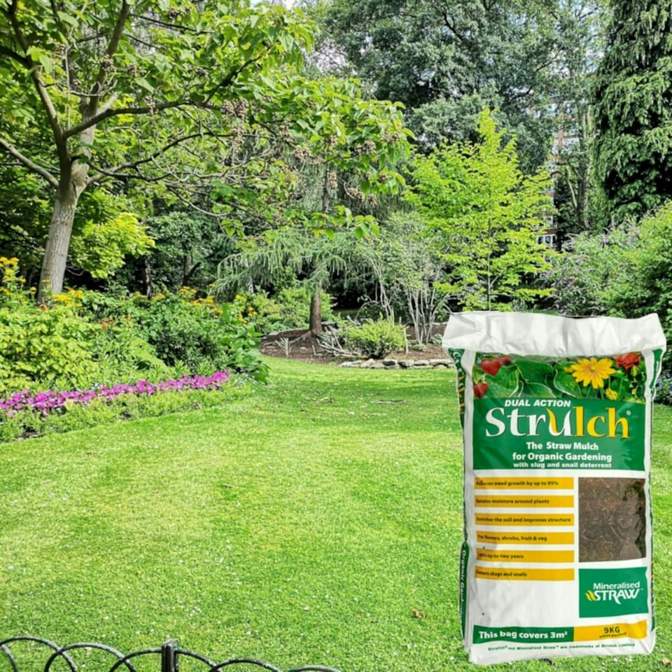 image 1 of Strulch Organic Garden Mulch