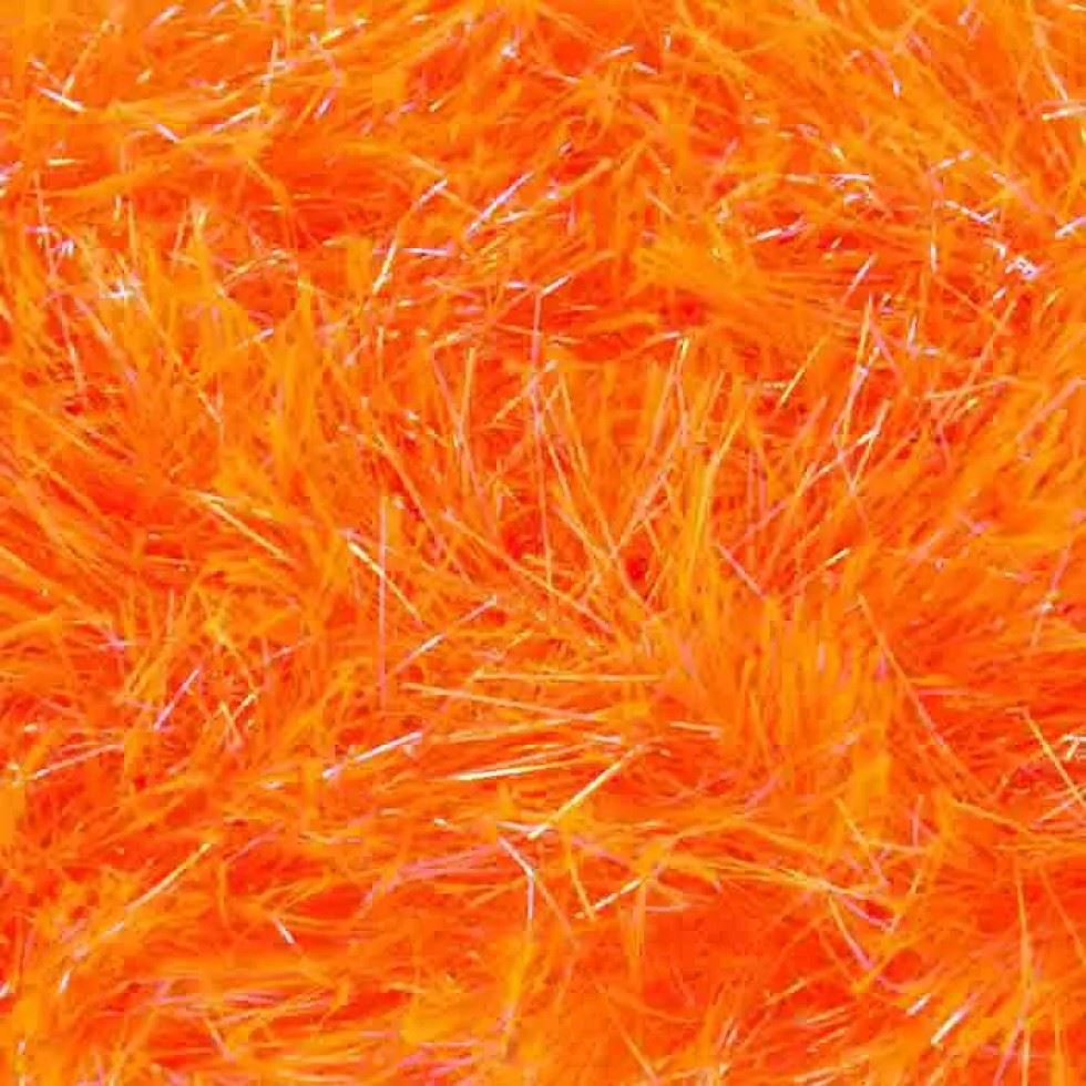 King Cole Orange Tinsel Chunky Yarn (Value Pack 12 x 50g Balls) For Crochet, Knitting - 70m per ball
