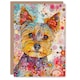image 1 of Dog Lover Yorkshire Terrier Colourful Fun Child Kids Birthday Card