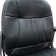 image 6 of HOMCOM PU Leather Office Chair Swivel  Mid-Back Computer Desk Chair, Black