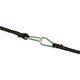 image 5 of 60" Bungee Rope With Carabina Hooks Cords Shock Elastic Clips x 2 TE821