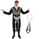 image 1 of Skeleton Costume Black | M