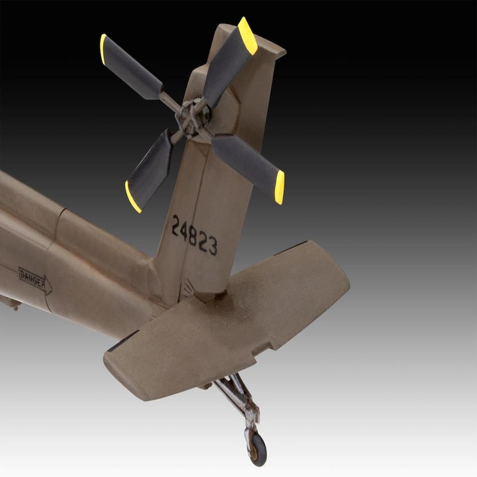image 1 of Revell US Boeing AH-64A Apache Model Set (1:144 Scale)