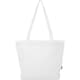 image 2 of Panama Recycled Zipped 20L Tote Bag - White - One Size White